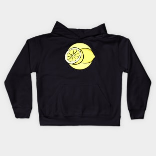 Lemon Icon Kids Hoodie